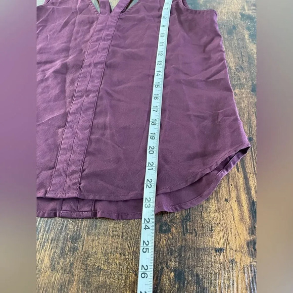 TROUVE burgundy cutout blouse - Picture 5 of 6